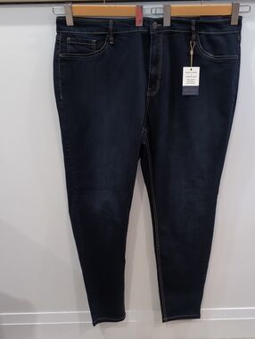 ELDORADO | Women's Dark Wash Mid-rise Soft Powerstretch Skinny Leg Jeans